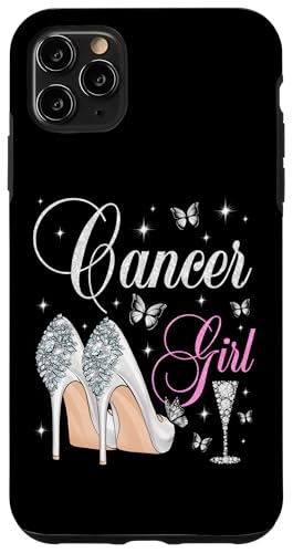 Krebs Mädchen Geburtstag Party Sternzeichen High Heels Schmetterlinge Hülle für iPhone 11 Pro Max Krebs Mädchen Geburtstag Party Sternzeichen High Heels Schmetterlinge Hülle für iPhone 11 Pro Max von Zodiac Birthday Team