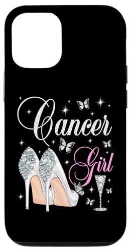 Krebs Mädchen Geburtstag Party Sternzeichen High Heels Schmetterlinge Hülle für iPhone 12/12 Pro Krebs Mädchen Geburtstag Party Sternzeichen High Heels Schmetterlinge Hülle für iPhone 12/12 Pro von Zodiac Birthday Team