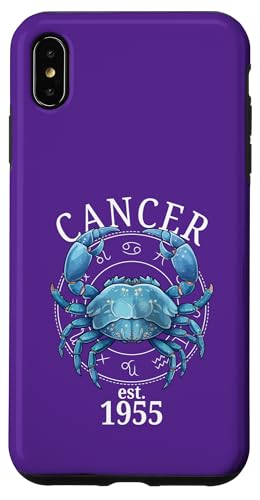 Sternzeichenkrebs Geboren 1955 Hülle für iPhone XS Max Sternzeichenkrebs Geboren 1955 Hülle für iPhone XS Max von Zodiac Calendar Cancer