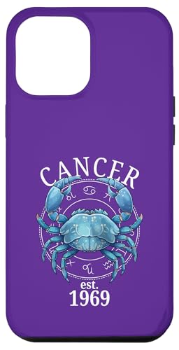 Sternzeichenkrebs Geboren 1969 Hülle für iPhone 12 Pro Max Sternzeichenkrebs Geboren 1969 Hülle für iPhone 12 Pro Max von Zodiac Calendar Cancer
