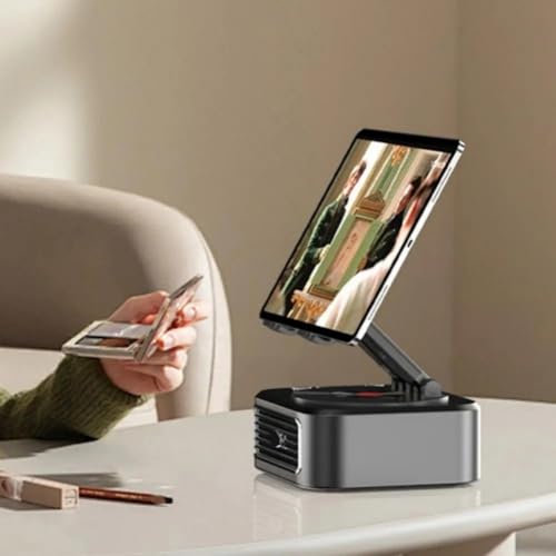 Zoegneer Handyhalterung für den Schreibtisch mit kabellosem Lautsprecher, rutschfester Ständer für Tablets und Handys, bequem und tragbar Zoegneer Handyhalterung für den Schreibtisch mit kabellosem Lautsprecher, rutschfester Ständer für Tablets und Handys, bequem und tragbar von Zoegneer