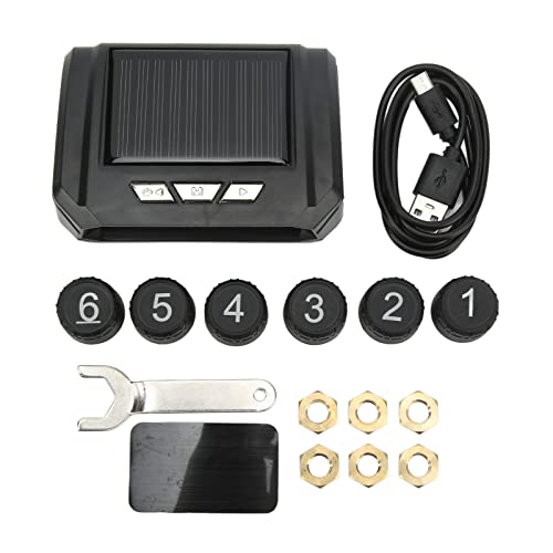 6 Radlastwagen -Reifendrucküberwachungssystem Wireless Solar Power TPMS -Monitor mit 6 Sensoren für leichte LKW -RV, um eine genaue Temperatur- und Drucküberwachung in Echtzeit zu 6 Radlastwagen -Reifendrucküberwachungssystem Wireless Solar Power TPMS -Monitor mit 6 Sensoren für leichte LKW -RV, um eine genaue Temperatur- und Drucküberwachung in Echtzeit zu von Zohisin