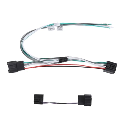 Zohisin 2PCS -Verstärker -Apter -Schnittstellen -Schnittstelle Car Stereo -Systemverstärkerverstärker -Kabelbaumapter für C7 2014 bis 2019 Verbessern Sie Ihr Klangerlebnis mit einfacher von Zohisin