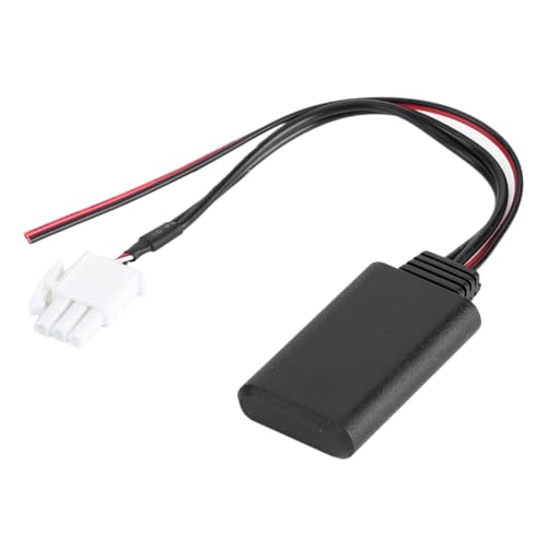 Zohisin 3 Pin Aux Bluetooth Wireless Audio Kabeladapter Stereo Musik für GL1800 Goldwing Plug and Play über Original CD Changer Port Wireless A2DP -Wiedergabe Hi FI Soundqualität für die von Zohisin