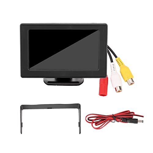 Zohisin 4 3in 3W TFT LCD -Bildschirmauto Rückfahrview 2 -Wege -Eingang HD -Monitor für DVD Reverse Camera High Definition mit Einstellbarer Kontrasthelligkeit Chroma und Modus Zohisin 4 3in 3W TFT LCD -Bildschirmauto Rückfahrview 2 -Wege -Eingang HD -Monitor für DVD Reverse Camera High Definition mit Einstellbarer Kontrasthelligkeit Chroma und Modus von Zohisin