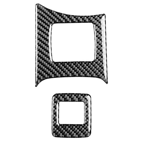 Zohisin Cabrio-Schalter-Zierleiste, Kohlefaser-Schiebedach-rahmen, stilvoll und filigran, passend für MX 5 NC 2009–2015, hochwertiges Material, spielfrei, verschleißfest, leicht von Zohisin
