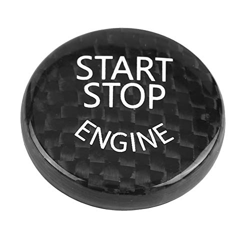 Zohisin Car Carbon Fasermotor Startknopf -Dekoration Abdeckung für F -Chassis und 2018 G -Chassis -Serie hochwertiges Kohlefasermaterial Stylish Design, ohne dass für mehrere von Zohisin