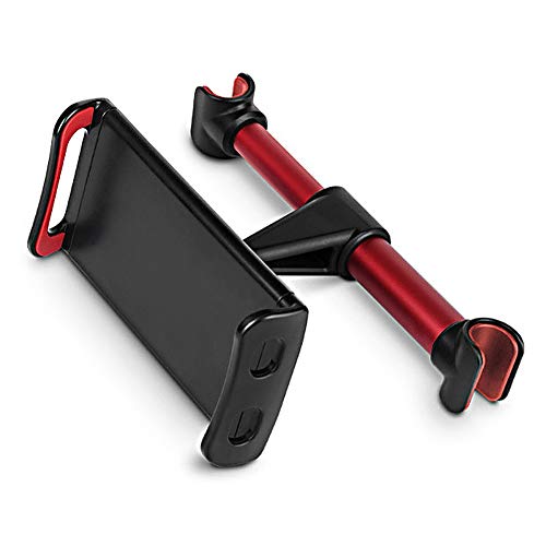 Zohisin Car Headrest Mount 360 -Grad -rotierende Tablet -Telefonhalter -Rücksitz -Halterung Schwarz mit einfachem und stilvollem Design Langzeitleben Aluminiumlegierung Montage (Red) von Zohisin