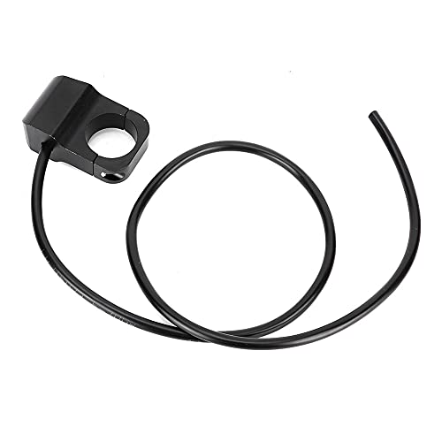 Zohisin Edelstahl -Lenker -Scheinwerferschalter mit farbenfrohen Indikatorlichtern für Motorräder ATVs und Elektro mit 25 mm Durchmesser -Lenker von Zohisin