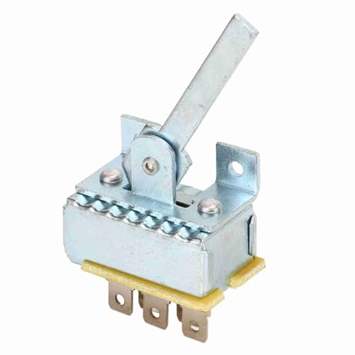 Zohisin HVAC Blower Control Switch 4 -Geschwindigkeit Universal 5 Spatenklemmen idealer Ersatz für mehrere Marken, darunter AirPro AP Air Inc Four Seasons und andere Zohisin HVAC Blower Control Switch 4 -Geschwindigkeit Universal 5 Spatenklemmen idealer Ersatz für mehrere Marken, darunter AirPro AP Air Inc Four Seasons und andere von Zohisin