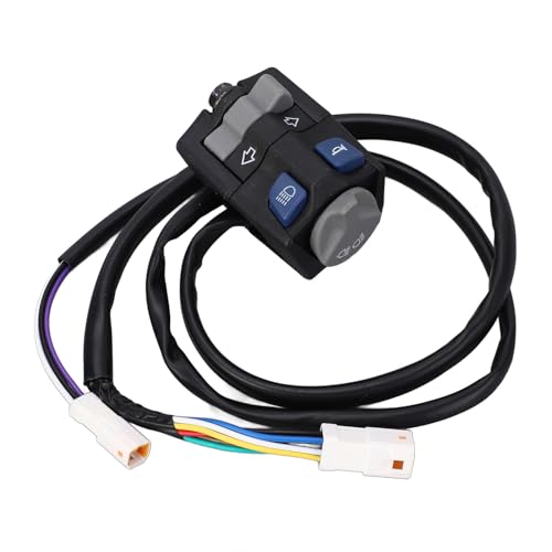 Zohisin Motorcycle -Scheinwerferhorn -Hornschalter Integrierter Lenker -Grip -Steuerungsschalter für 125 200 250 300 380 400 450 520 EXC XC W Typ4 bietet eine breite (Stil vier) von Zohisin