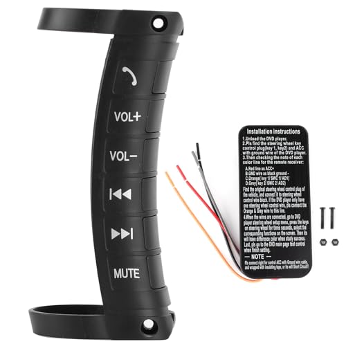 Zohisin Multifunktionslenker Lenkradbutton Fernbedienung für Android 2 DIN -Auto -DVD -Player mit Stabiler Leistung Schöne Aussehen Wireless Funktion Anpassbare Tasten und von Zohisin