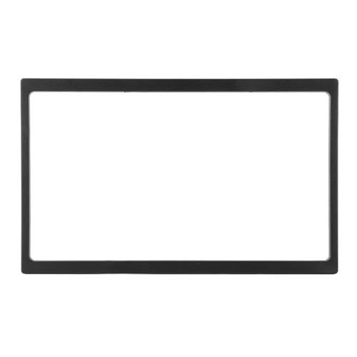 Zohisin Universal 2 DIN 7 PST Dicke Fronthalterung Auto Navigation DVD Blende Auto Armaturenbrett Schwarz passt auf alle Panels von 178 x 102 mm von Zohisin