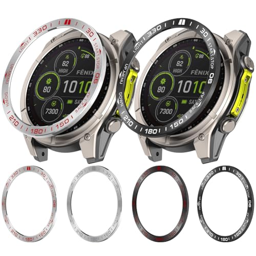 Zohmuly Bezel Styling Kompatibel mit Garmin Fenix 8 AMOLED 51mm, Ersetz Lünette Ring Kratzfest Edelstahl Schutz Kompatibel für Garmin Fenix8 AMOLED 51mm Zohmuly Bezel Styling Kompatibel mit Garmin Fenix 8 AMOLED 51mm, Ersetz Lünette Ring Kratzfest Edelstahl Schutz Kompatibel für Garmin Fenix8 AMOLED 51mm von Zohmuly