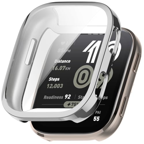 Zohmuly Hülle Kompatibel mit Amazfit Bip 6（A2435） Smartwatch, Rundum Schutzhülle mit Displayschutzfolie, Flexible TPU-Gehäuse Case Schale Kompletter Schutz Cover für Amazfit Bip6 von Zohmuly