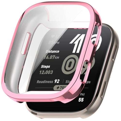 Zohmuly Hülle Kompatibel mit Amazfit Bip 6（A2435） Smartwatch, Rundum Schutzhülle mit Displayschutzfolie, Flexible TPU-Gehäuse Case Schale Kompletter Schutz Cover für Amazfit Bip6 von Zohmuly