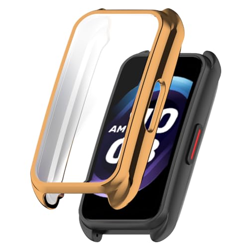 Zohmuly Hülle Kompatibel mit Keep B5/B4 Smartwatch, Rundum Schutzhülle mit Displayschutzfolie, Flexible TPU-Gehäuse Case Schale Kompletter Schutz Cover für Keep B4 von Zohmuly