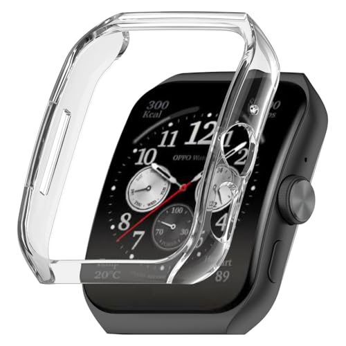 Zohmuly Kompatibel mit Oppo Watch 4 pro/3 pro TPU Schutzhülle, Smartwatch Schutzhülle Shell Weiche und langlebige Uhrenzubehör(mit Hydrogelfilm Zohmuly Kompatibel mit Oppo Watch 4 pro/3 pro TPU Schutzhülle, Smartwatch Schutzhülle Shell Weiche und langlebige Uhrenzubehör(mit Hydrogelfilm von Zohmuly