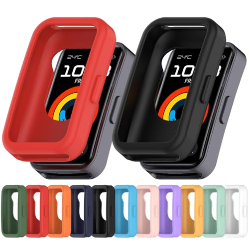 Zohmuly Schutz Case Kompatibel mit Huawei Band 10/9 NFC/9/9 NFC/8/Band 8 NFC Armbanduhr Schutzhülle, Stoßfest Silikon Gehäuse Hülle für Huawei Band 9 NFC Smartwatch Schutz, Watch Schutz Zubehör Se Zohmuly Schutz Case Kompatibel mit Huawei Band 10/9 NFC/9/9 NFC/8/Band 8 NFC Armbanduhr Schutzhülle, Stoßfest Silikon Gehäuse Hülle für Huawei Band 9 NFC Smartwatch Schutz, Watch Schutz Zubehör Se von Zohmuly
