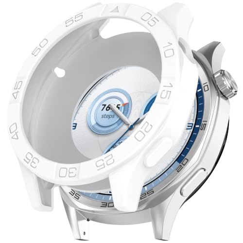 Zohmuly Schutz Case Kompatibel mit Huawei Watch GT 5 46mm/GT 4 46mm Armbanduhr Schutzhülle,Stoßfest Silikon Gehäuse Hülle für Huawei Watch GT5 Pro 46mm Smartwatch Schutz, Watch Schutz Zubehör Set Zohmuly Schutz Case Kompatibel mit Huawei Watch GT 5 46mm/GT 4 46mm Armbanduhr Schutzhülle,Stoßfest Silikon Gehäuse Hülle für Huawei Watch GT5 Pro 46mm Smartwatch Schutz, Watch Schutz Zubehör Set von Zohmuly