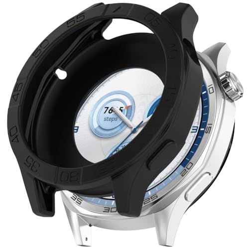 Zohmuly Schutz Case Kompatibel mit Huawei Watch GT 5 46mm/GT 4 46mm Armbanduhr Schutzhülle,Stoßfest Silikon Gehäuse Hülle für Huawei Watch GT5 Pro 46mm Smartwatch Schutz, Watch Schutz Zubehör Set Zohmuly Schutz Case Kompatibel mit Huawei Watch GT 5 46mm/GT 4 46mm Armbanduhr Schutzhülle,Stoßfest Silikon Gehäuse Hülle für Huawei Watch GT5 Pro 46mm Smartwatch Schutz, Watch Schutz Zubehör Set von Zohmuly