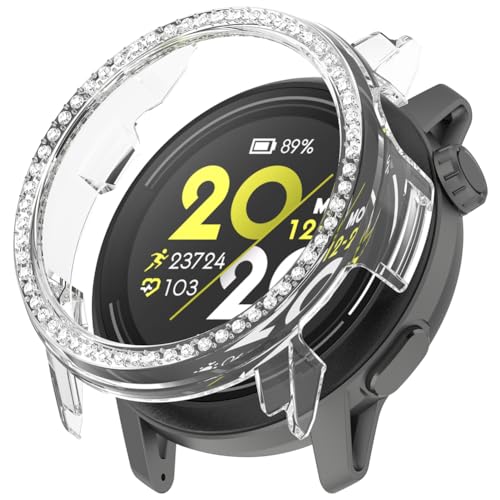 Zohmuly Schutzhülle kompatibel für COROS PACE 3,Bling Einreihigem Diamant Hohl Ersatzgehäuse mit Stoßfeste Harter PC-Stoßfänger für COROS PACE3 Zohmuly Schutzhülle kompatibel für COROS PACE 3,Bling Einreihigem Diamant Hohl Ersatzgehäuse mit Stoßfeste Harter PC-Stoßfänger für COROS PACE3 von Zohmuly