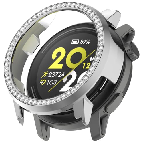 Zohmuly Schutzhülle kompatibel für COROS PACE Pro,Bling Einreihigem Diamant Hohl Ersatzgehäuse mit Stoßfeste Harter PC-Stoßfänger für COROS PACEPro Zohmuly Schutzhülle kompatibel für COROS PACE Pro,Bling Einreihigem Diamant Hohl Ersatzgehäuse mit Stoßfeste Harter PC-Stoßfänger für COROS PACEPro von Zohmuly