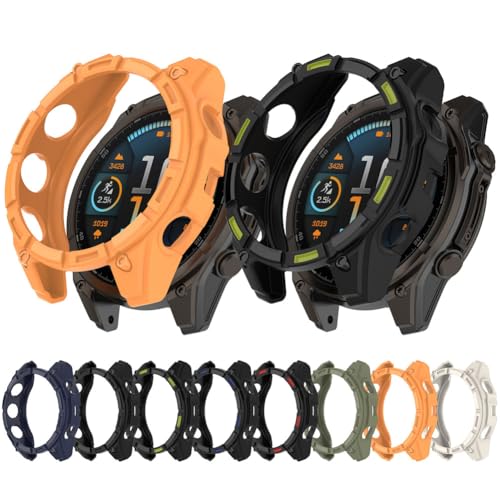 Zohmuly Schutzhülle kompatibel für Garmin Tactix 8 AMOLED 47mm TPU Schutzhülle, Smartwatch Schutzhülle Shell Weiche und langlebige Uhrenzubehör Zohmuly Schutzhülle kompatibel für Garmin Tactix 8 AMOLED 47mm TPU Schutzhülle, Smartwatch Schutzhülle Shell Weiche und langlebige Uhrenzubehör von Zohmuly