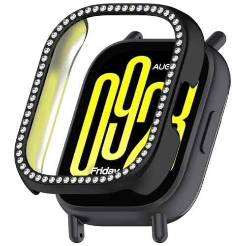 Zohmuly Schutzhülle kompatibel für Redmi Watch 5 Active,Bling Einreihigem Diamant Hohl Ersatzgehäuse mit Stoßfeste Harter PC-Stoßfänger für Redmi Watch5 Active Zohmuly Schutzhülle kompatibel für Redmi Watch 5 Active,Bling Einreihigem Diamant Hohl Ersatzgehäuse mit Stoßfeste Harter PC-Stoßfänger für Redmi Watch5 Active von Zohmuly