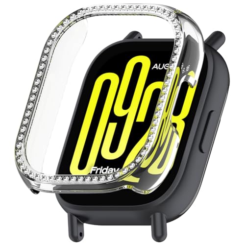 Zohmuly Schutzhülle kompatibel für Redmi Watch 5 Lite,Bling Einreihigem Diamant Hohl Ersatzgehäuse mit Stoßfeste Harter PC-Stoßfänger für Redmi Watch5 Lite Zohmuly Schutzhülle kompatibel für Redmi Watch 5 Lite,Bling Einreihigem Diamant Hohl Ersatzgehäuse mit Stoßfeste Harter PC-Stoßfänger für Redmi Watch5 Lite von Zohmuly