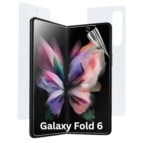 ZollernX - Samsung Fold 6 Schutzfolie - Folie - Innen weiche TPU Displayschutz Folie - Front HD-Klar Schutz Glas, Anti-Bläschen, Kratzfest - Ultradünne Schutzfolie - für faltbare Handys ZollernX - Samsung Fold 6 Schutzfolie - Folie - Innen weiche TPU Displayschutz Folie - Front HD-Klar Schutz Glas, Anti-Bläschen, Kratzfest - Ultradünne Schutzfolie - für faltbare Handys von ZollernX