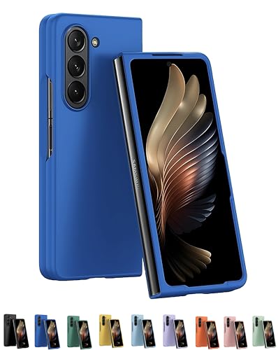 ZollernX - für Samsung Galaxy Z Fold 6 Hülle - Schutzhülle Kratzfest - Ultra Dünn - Handyhülle - Case Hard - Hardcase - Handytasche – Stoßfest (Dunkelblau) von ZollernX