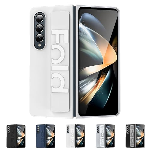 ZollernX - für Samsung Galaxy Z Fold 6 Hülle - Schutzhülle Kratzfest - Ultra Dünn - Handyhülle - Case Hard - Handschlaufe Handheld- Hardcase - Handytasche – Stoßfest - Case (03-Weiß) von ZollernX
