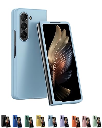 ZollernX - für Samsung Galaxy Z Fold 6 Hülle - Schutzhülle Kratzfest - Ultra Dünn - Handyhülle - Case Hard - Hardcase - Handytasche – Stoßfest (Himmelblau) von ZollernX