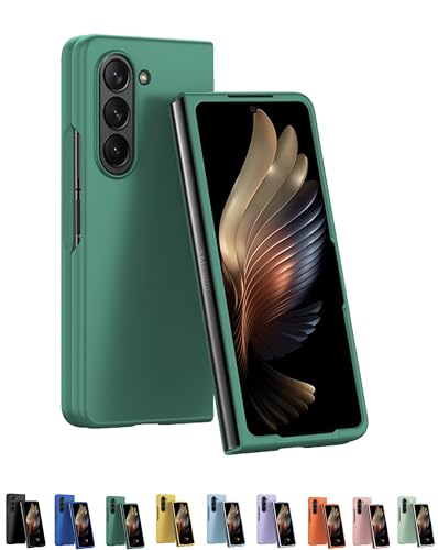 ZollernX - für Samsung Galaxy Z Fold 6 Hülle - Schutzhülle Kratzfest - Ultra Dünn - Handyhülle - Case Hard - Hardcase - Handytasche – Stoßfest - Case - Hülle (6-Dunkelgrün) von ZollernX