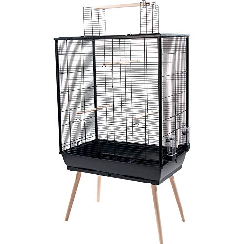 ZOLUX Neo JILI XL Bird cage Black Color von Zolux