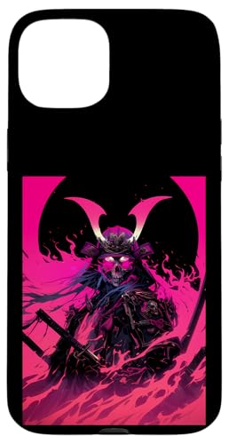 Yoroi Zombie Samurai Japanischer Untoter Krieger Zombie Hülle für iPhone 15 Plus von Zombie Rüstung Apokalypse Krieger Geschenk