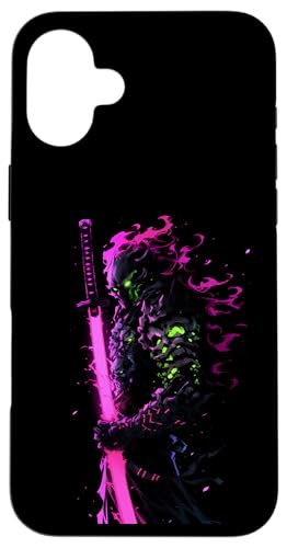 Yoroi Zombie Samurai Japanischer Untoter Krieger Zombie Hülle für iPhone 16 Plus Yoroi Zombie Samurai Japanischer Untoter Krieger Zombie Hülle für iPhone 16 Plus von Zombie Rüstung Apokalypse Krieger Geschenk