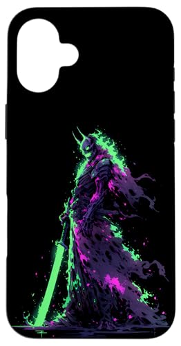 Yoroi Zombie Samurai Japanischer Untoter Krieger Zombie Hülle für iPhone 16 Plus Yoroi Zombie Samurai Japanischer Untoter Krieger Zombie Hülle für iPhone 16 Plus von Zombie Rüstung Apokalypse Krieger Geschenk