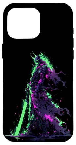 Yoroi Zombie Samurai Japanischer Untoter Krieger Zombie Hülle für iPhone 16 Pro Max von Zombie Rüstung Apokalypse Krieger Geschenk