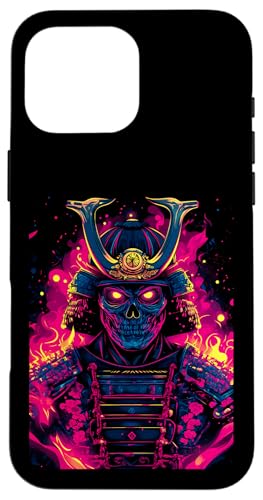 Yoroi Zombie Samurai Japanischer Untoter Krieger Zombie Hülle für iPhone 16 Pro Max Yoroi Zombie Samurai Japanischer Untoter Krieger Zombie Hülle für iPhone 16 Pro Max von Zombie Rüstung Apokalypse Krieger Geschenk