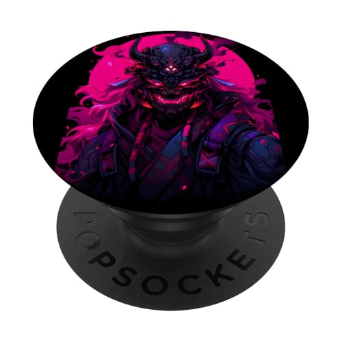 Yoroi Zombie Samurai Japanischer Untoter Krieger Zombie PopSockets Klebender PopGrip von Zombie Rüstung Apokalypse Krieger Geschenk