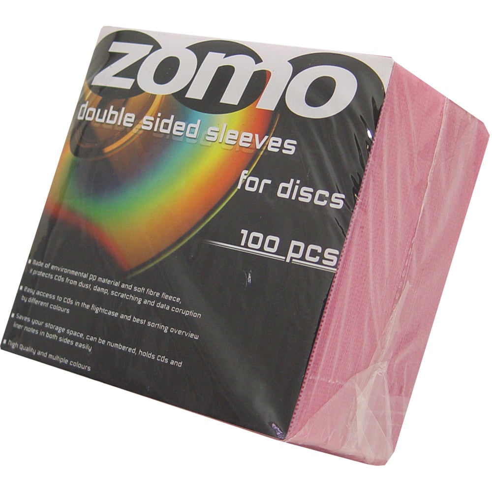 Zomo CD sleeves Pink (100 Stk.) von Zomo