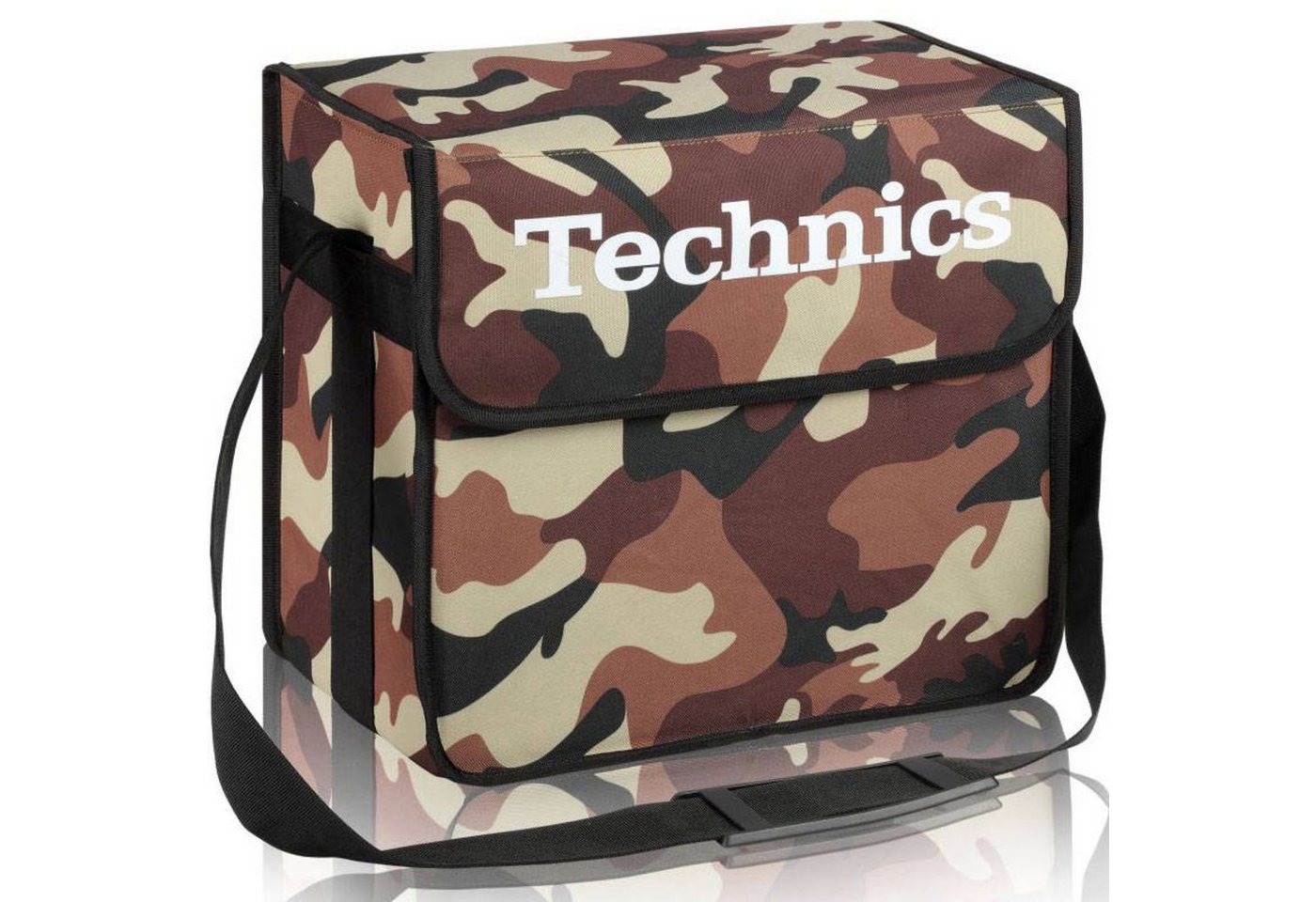 Zomo DVD-Hülle, Technics DJ-Bag camouflage braun - Vinyl Tasche von Zomo