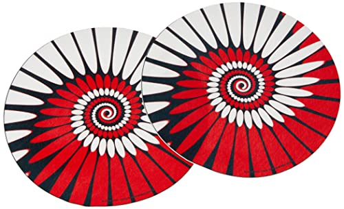 Zomo Paint red (Twin pack) Slipmat von Zomo