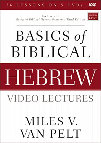 Basics of Biblical Hebrew Video Lectures: For Use With Basics of Biblical Hebrew Grammar, Third Edition [5 DVDs] von Zondervan Academic