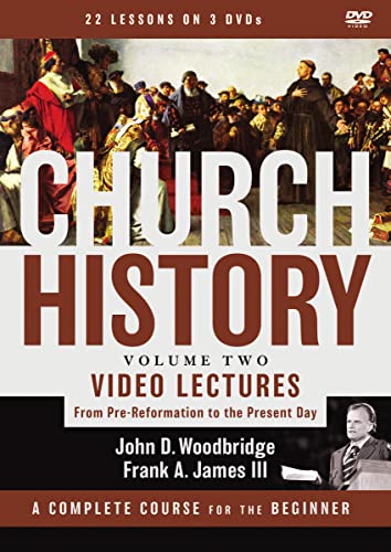 Church History: Video Lectures From Pre-Reformation to the Present Day [3 DVDs] von Zondervan Academic