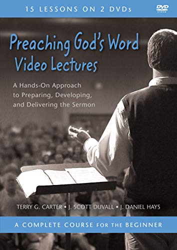 Preaching God's Word Video Lectures: A Hands-On Approach to Preparing, Developing, and Delivering the Sermon [2 DVDs] von Zondervan