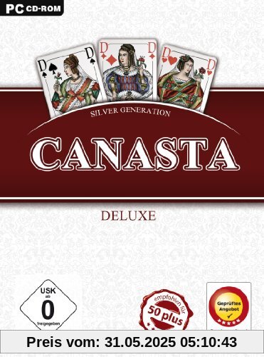 50+ Silver Generation Canasta Deluxe (PC) von Zone2Media
