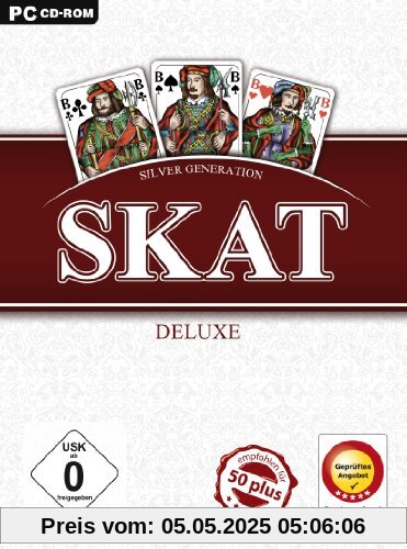 50+ Silver Generation Skat Deluxe (PC) von Zone2Media